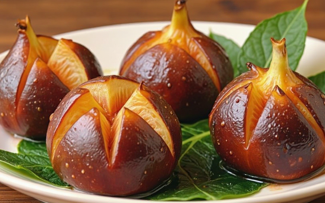 Figues rôties toutes simples