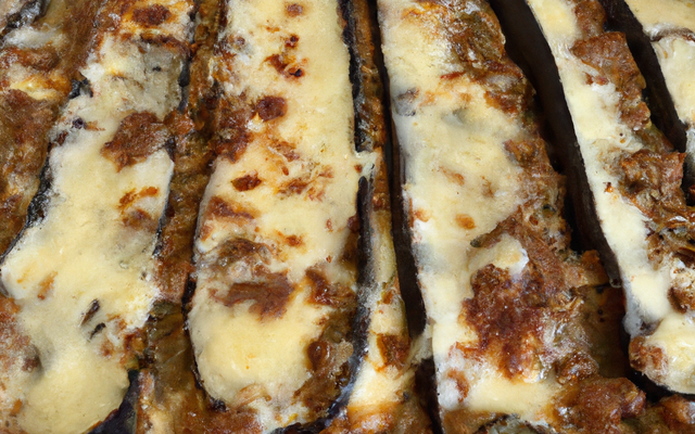 Gratin d'aubergines bolognaises