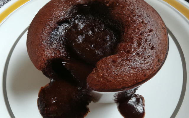 Moelleux au chocolat noir facile