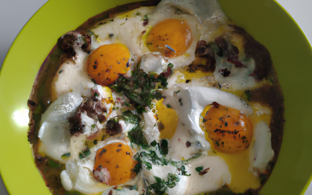 Brouillade d'œufs au Neufchâtel