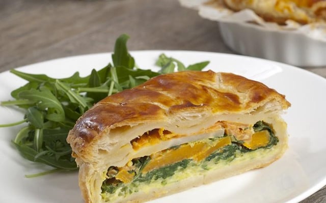 Tourte de légumes d'hiver revisitée