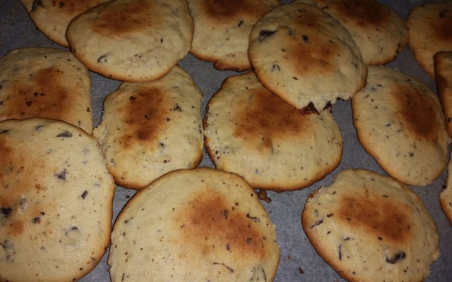 Cookies aux pépites de chocolat et amandes