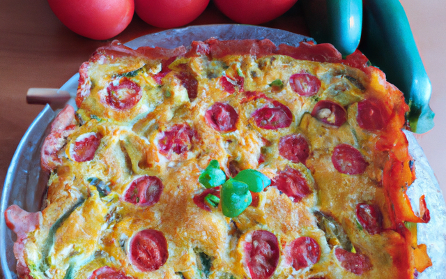 Cake aux courgettes, tomates et gruyère