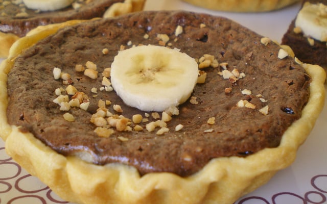 Tartelettes bananes et choco pralin