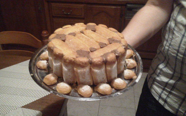Ma charlotte au chocolat simplissime