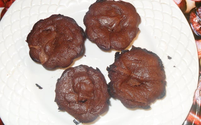 Fondant au chocolat aux pistaches