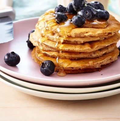 Pancakes au lait de riz et farine d'épeautre