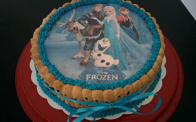 Baravois framboise façon charlotte