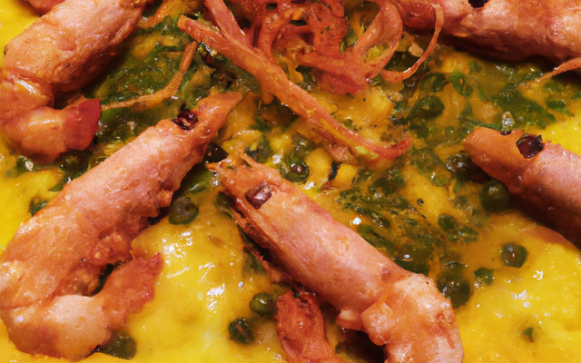 Œuf mimosa aux crevettes