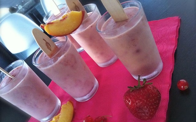Sucettes glacées aux fruits maison
