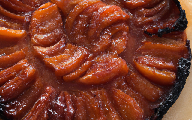 Tarte tatin au sel de Guérande