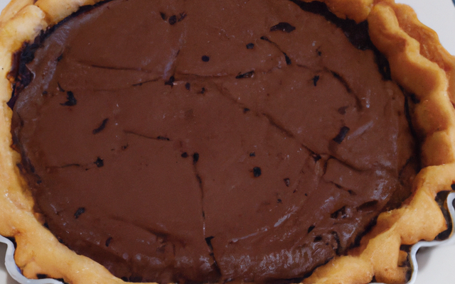Tarte au chocolat savoureuse