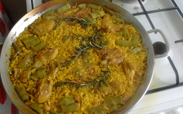 La paella traditionnelle