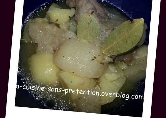 Manchons de canard aux navets