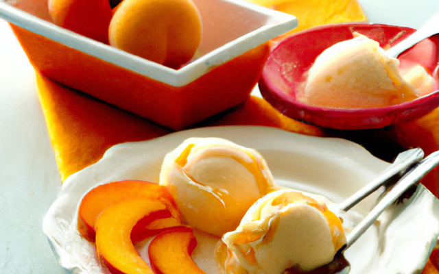 Sorbet aux abricots