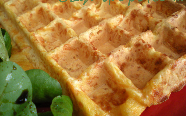 Gaufres carotte - mimolette