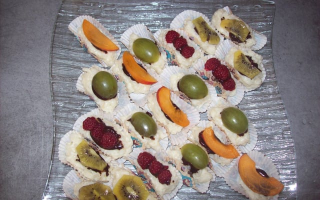 Sushi aux fruits frais