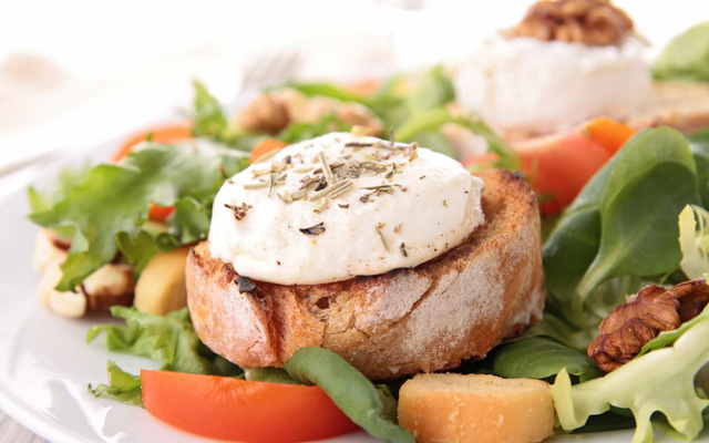 Tartines de chèvre Boursault