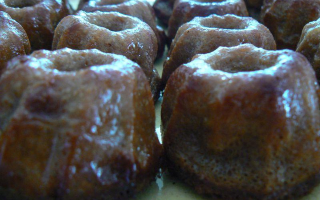 Cannelé à la pâte à tartiner