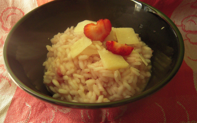 Risotto aux fraises facile