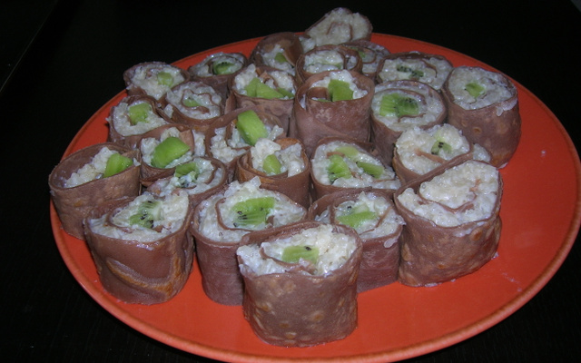 Makis sucrés maison