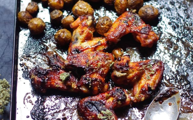 Poulet sauce barbecue