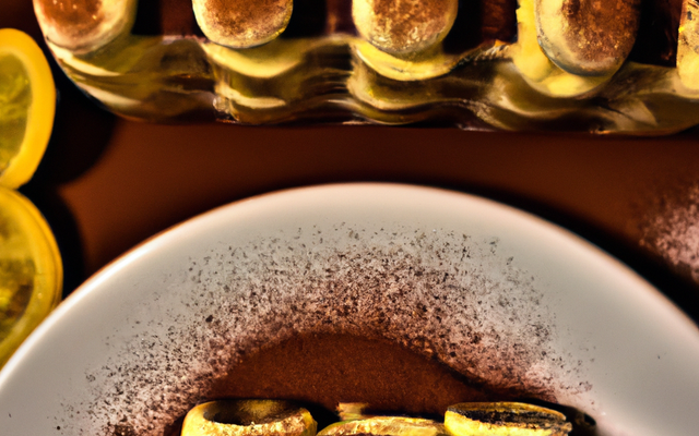 Tiramisu au citron et café