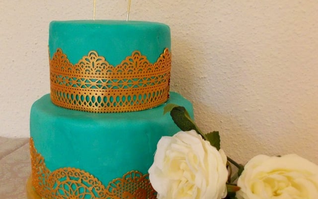 Layer cake rhum ananas citron vert