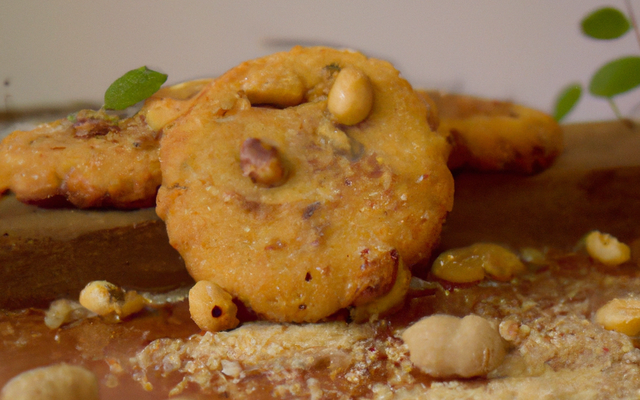 Cookies aux noisettes et cacahuètes