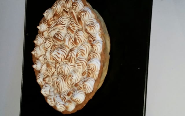 Tarte au citron meringuée à partager