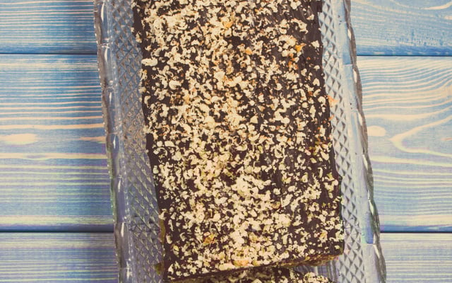 Cake abricot chocolat