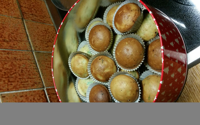 Muffins M&M's coco