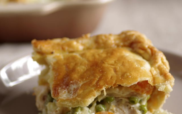 Tourte au poulet bon marché