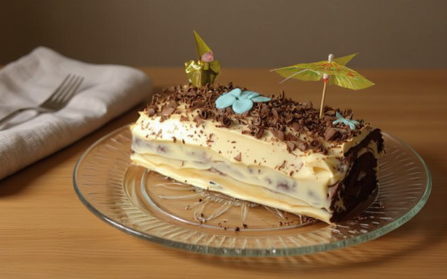 Bûche de Noël au mascarpone