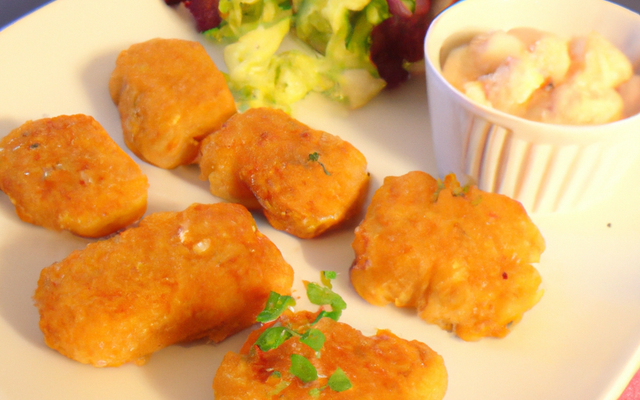 Nuggets de poulet à la vache qui rit