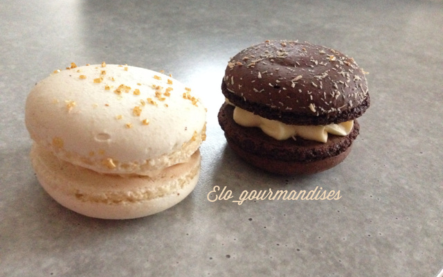 Macarons au chocolat gourmands
