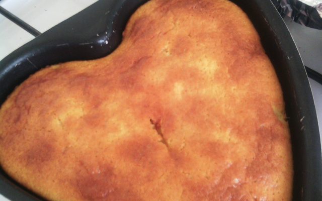 Gâteau pommes noix de coco