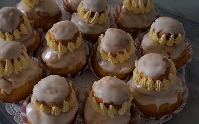 Religieuse rhum vanille