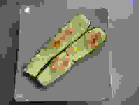 Courgettes au parmesan