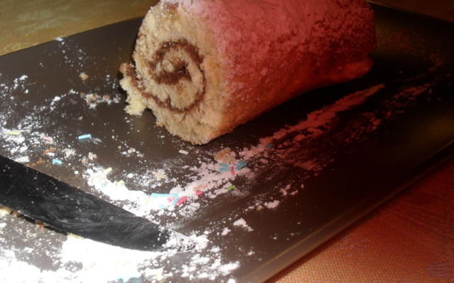 Gâteau roulé au nutella classique