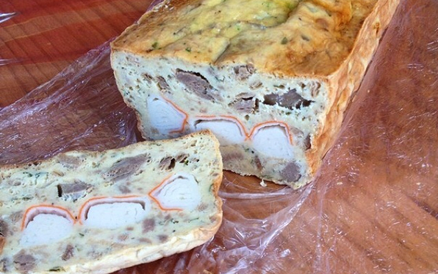 Pain au thon et surimi