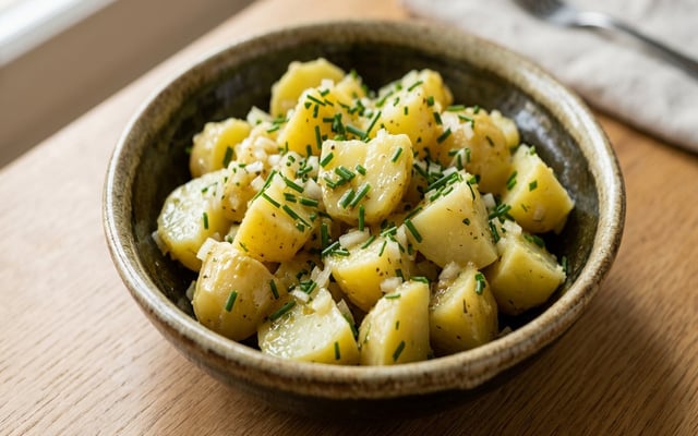 Salade de pommes de terre façon grand-mère