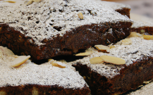 Gâteau au chocolat et poudre d'amandes