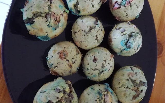 Muffins aux M&M's pour enfants