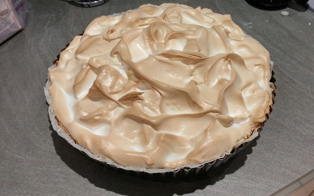 Tarte au citron et sa meringue
