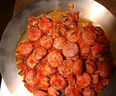 Rougail fraîcheur de chipolata charcutière