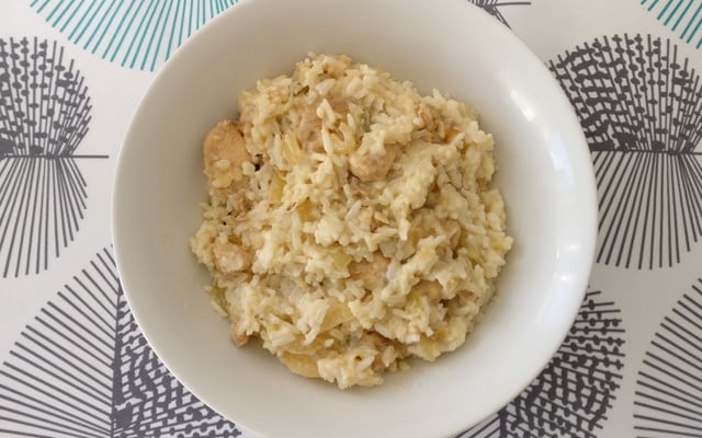 Poulet banane au lait de coco
