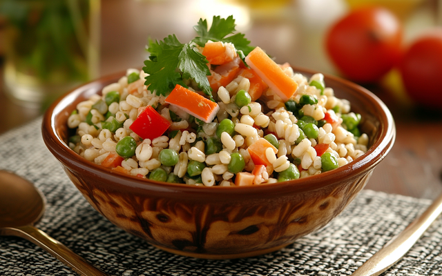 Salade de blé au surimi