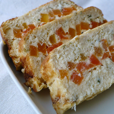 Terrine de poisson aux herbes fraîches et carottes
