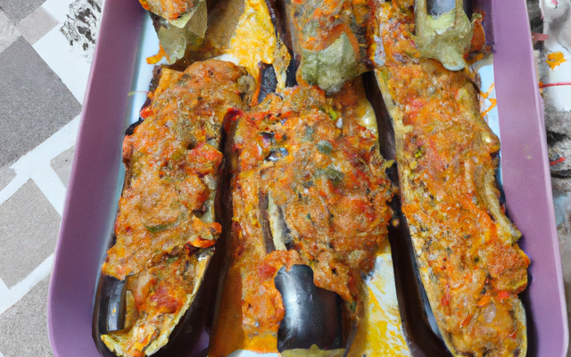 Aubergine farcie facile